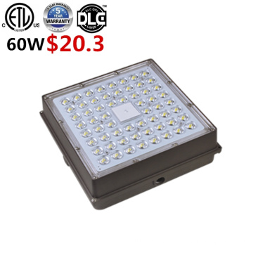 HIGH CLASS Outdoor Waterproof 100-277V  60W 80W 100W 120W 140W led canopy gas station outdoor fixture
